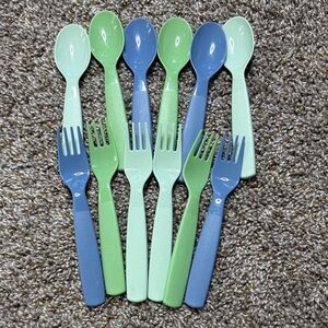 Reusable Plastic Forks and Spoons